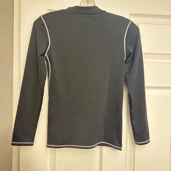 Champion Charcoal Long Sleeve Kids Tee - Picture 4 of 8